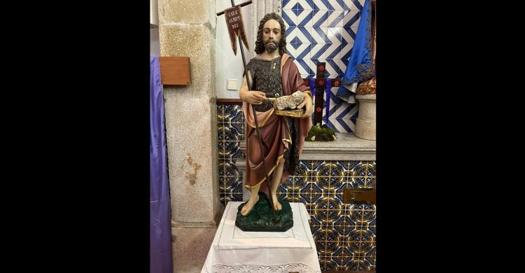 Igreja volta a ter imagem do padroeiro de Vila do Conde