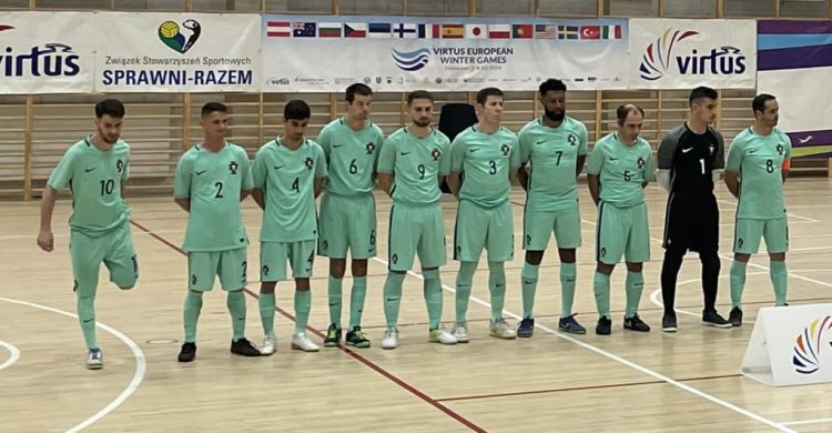 Utente da Misericórdia de Vila do Conde na goleada de Portugal