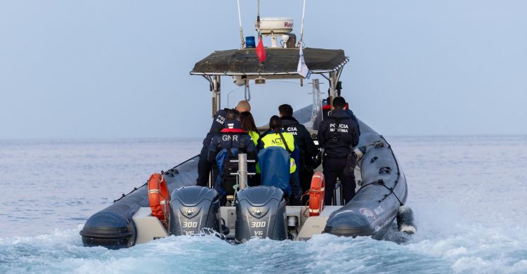 Vila do Conde: operação policial no mar (fotos)