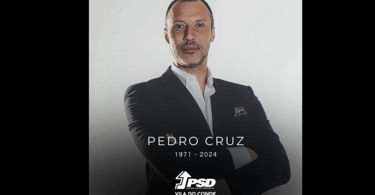 Morte de Pedro Cruz: PSD de Vila do Conde emite “nota de pesar”