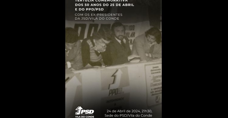 PSD de Vila do Conde organiza tertúlia e homenagem
