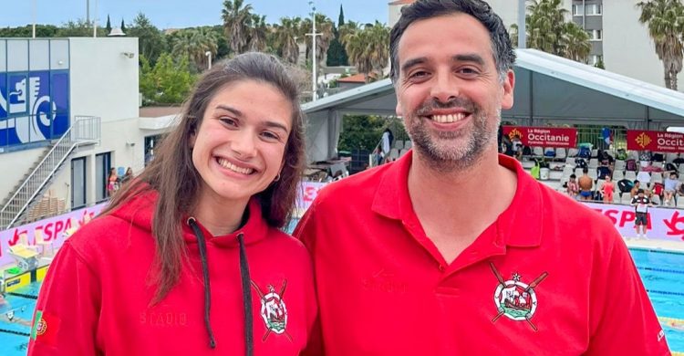 Catarina Monteiro nadou na final de prova em França