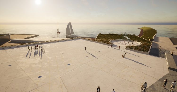 Marginal na Poça da Barca vai finalmente recuperar a vista do mar. E ficará assim (veja fotos)