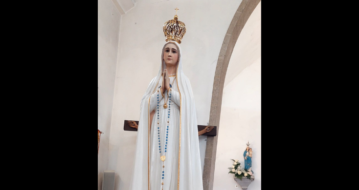 Imagem Peregrina de Nossa Senhora de Fátima está em Árvore