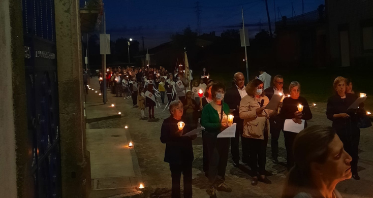 Vila do Conde: saem procissões de velas em honra da Sra. de Fátima