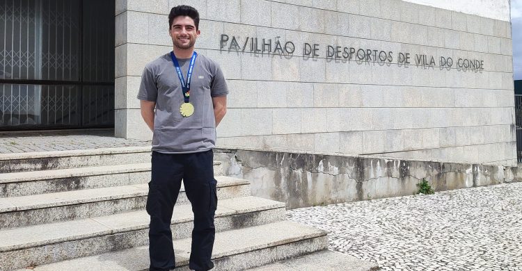 “Gosto muito de Vila do Conde”, diz campeão europeu Pedro Ferreira (entrevista)