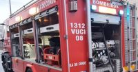 Incêndio em habitação. Em Vila do Conde