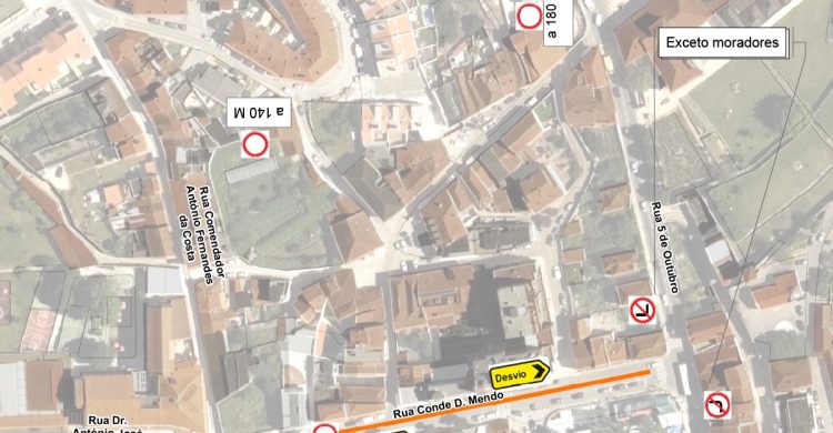 Vila do Conde: obras cortam trânsito em parte de cruzamento