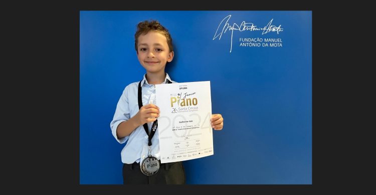 Prodígio de Vila do Conde volta a brilhar em competição internacional