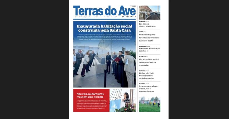 Já viu o que traz o seu jornal Terras do Ave? É tudo isto…