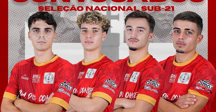 Seleção Nacional chama quatro do Caxinas