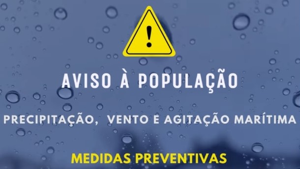 Proteção Civil emite “Aviso à População”