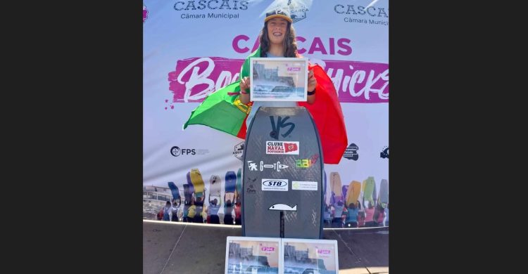 Luana Dourado sagra-se vice-campeã europeia júnior de bodyboard