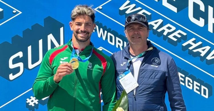 É de Ouro, afinal a medalha de Messias Baptista é a principal na Taça do Mundo