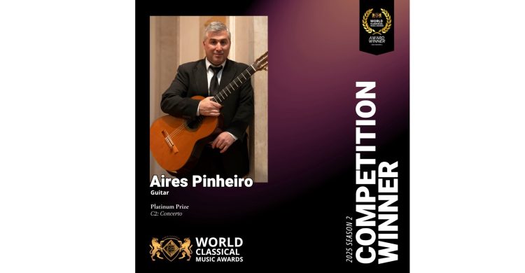 Prémio Internacional para músico de Vila do Conde