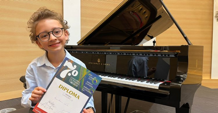 Menino de Vila do Conde ao nível dos melhores em concurso internacional