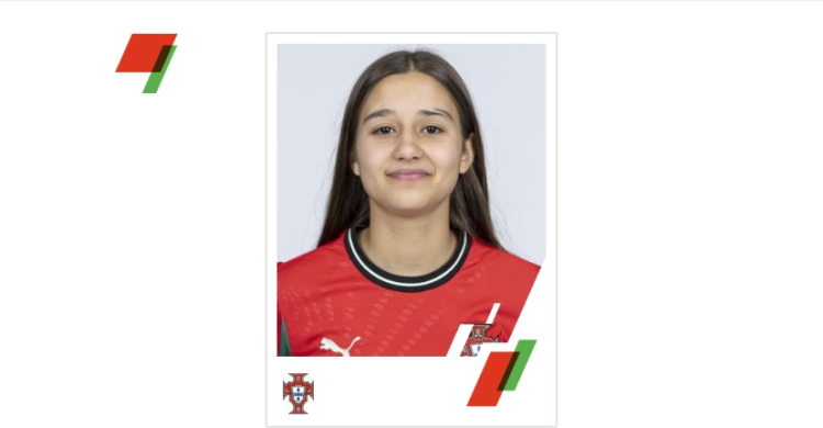 Menina de Vila do Conde jogou por Portugal contra a Espanha