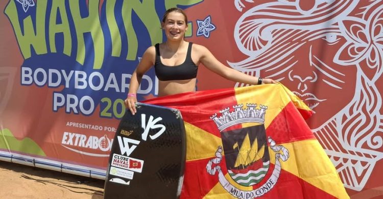Luana Dourado é campeã europeia (sénior) de bodyboard