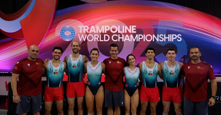 Vilacondenses perto, perto, perto de uma medalha no “All arround”